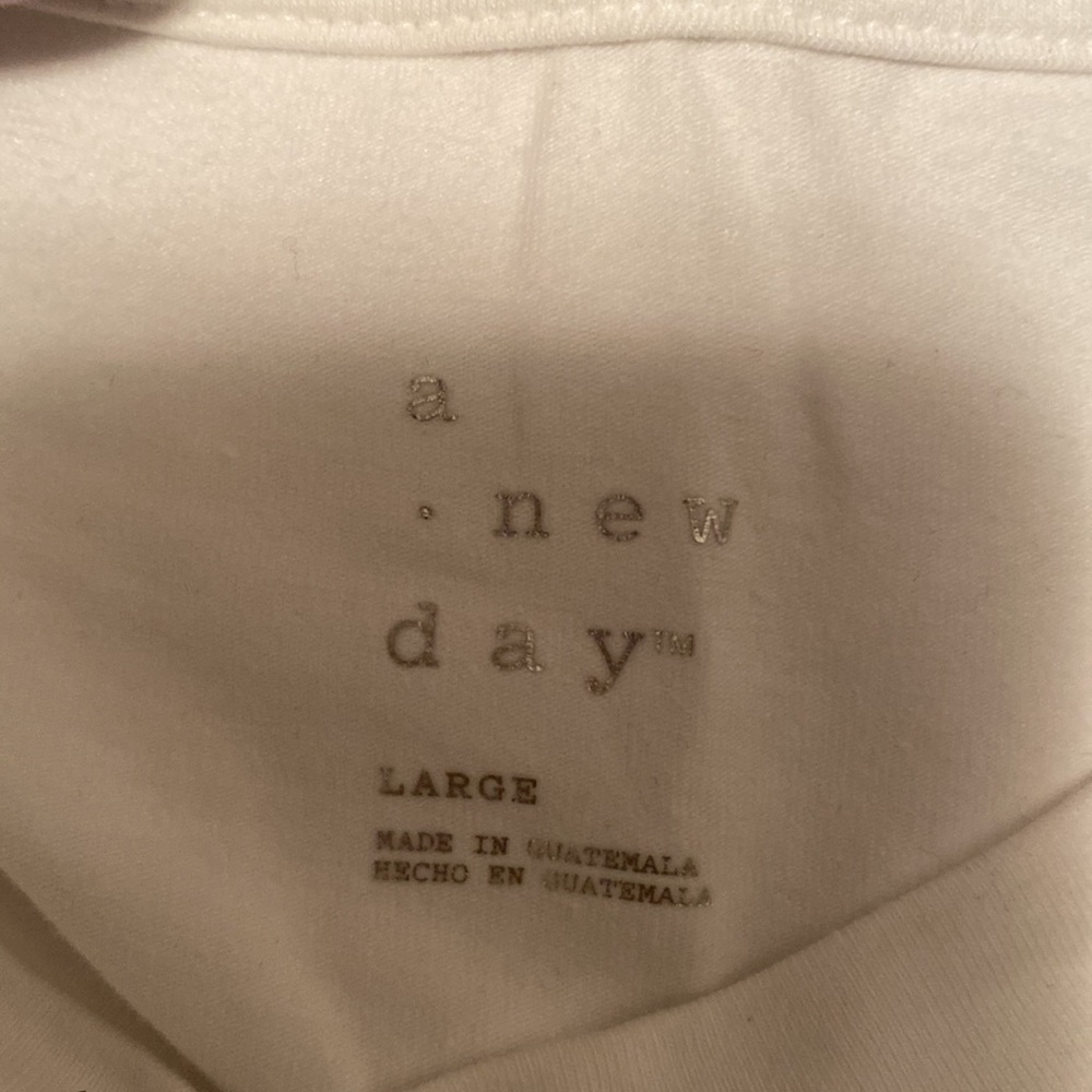 Brand New A New Day White Sleeveless Crop Top… - Picture 4 of 7